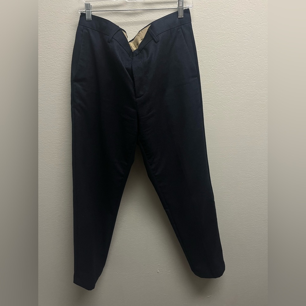 Banana Republic 100% Wool Navy Pants